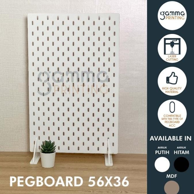 

Pegboard Papan 56 X 36 Cm Dinding Gamma Organizer Original Dan Terpercaya