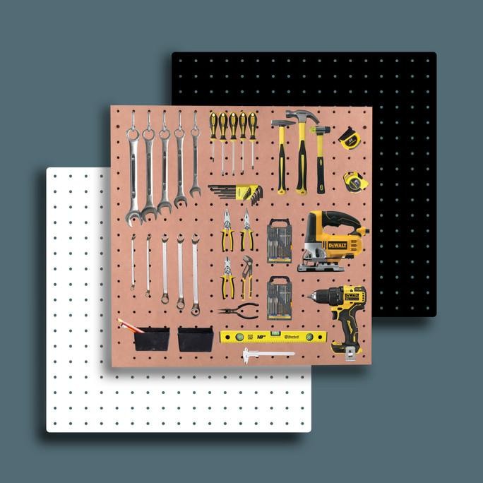 

Jual Pegboard Organize Alat Perkakas/Pertukangan 60X60 Cm Dekoasi Original Dan Terpercaya