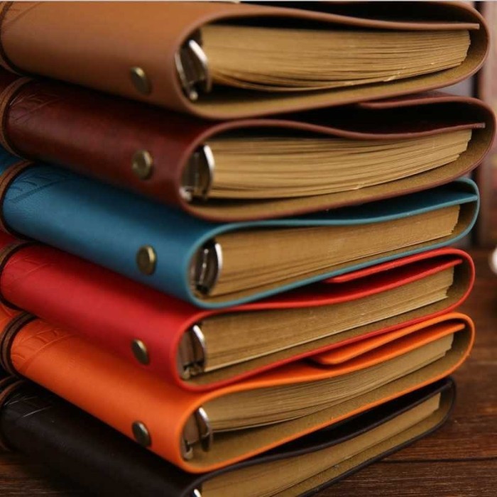 

Vintage Leather Journal Book - Buku Jurnal Kulit Vintage