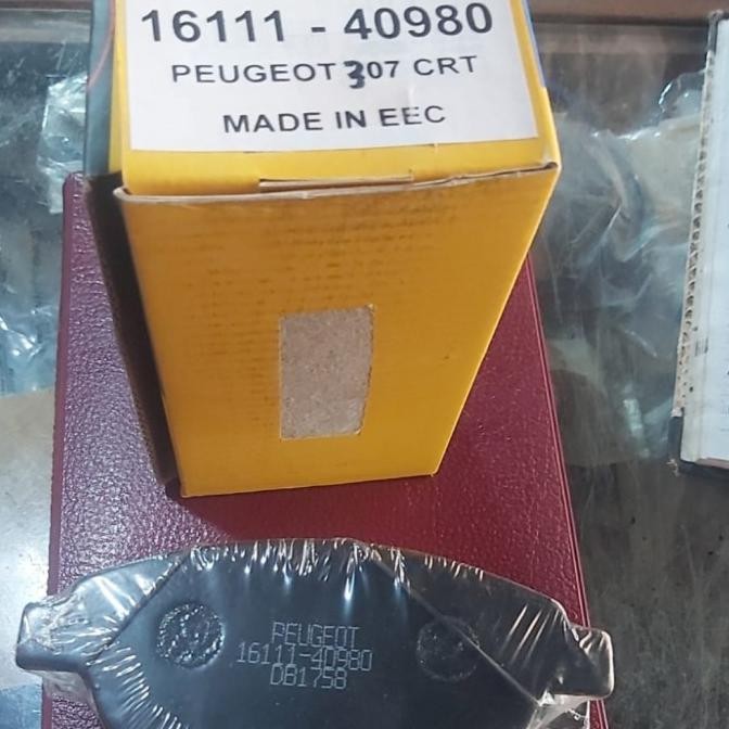 KAMPAS REM DEPAN PEUGEOT 307 SPORTY / SW 408 KIRI KANAN DISK BRAKE PAD