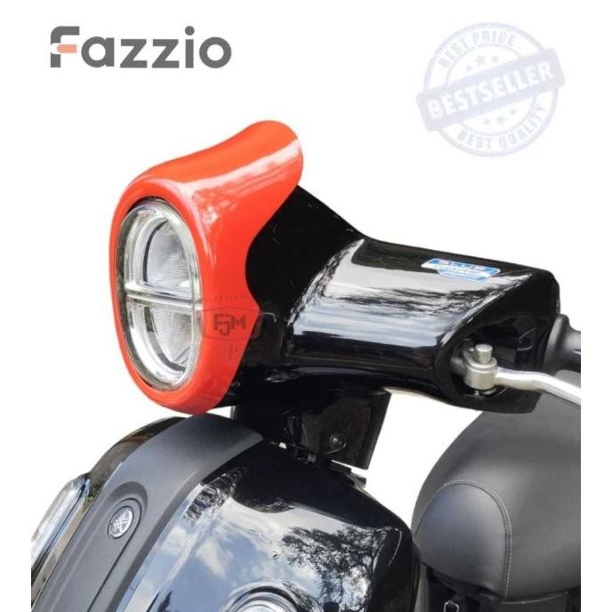 FJM FAZZIO - VISOR WINDSHIELD FULL FIBER YAMAHA FAZZIO / VISOR WINDSHIELD FAZZIO ORIGINAL DAN TERPER
