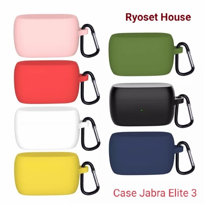 Case Casing Silicon Protective Jabra Elite 3 + Carabiner JabraElite 3