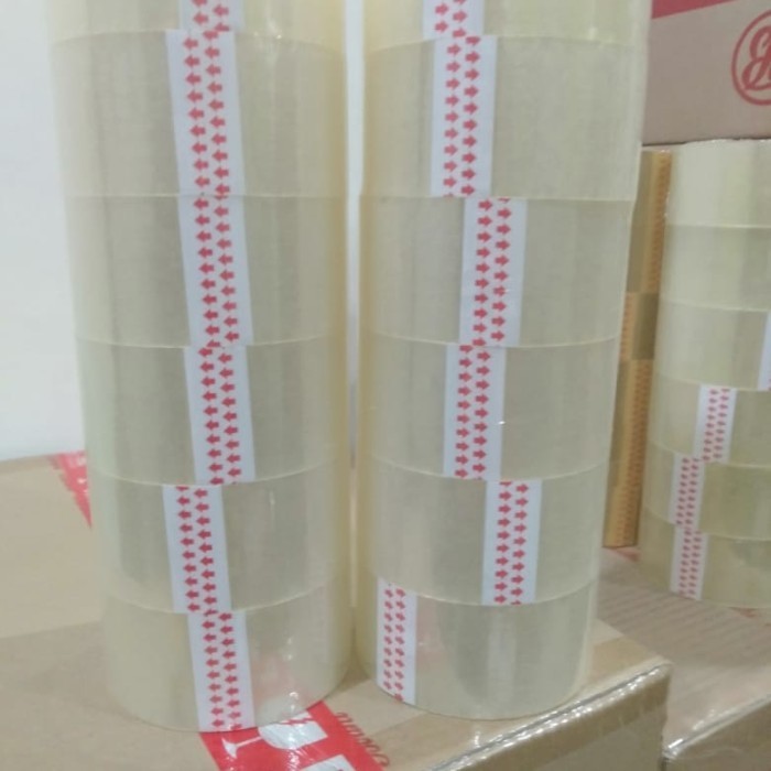 

TERMURAH - Lakban Bening 2 inch 90 Yard BC kualitas daimaru 1 DUS