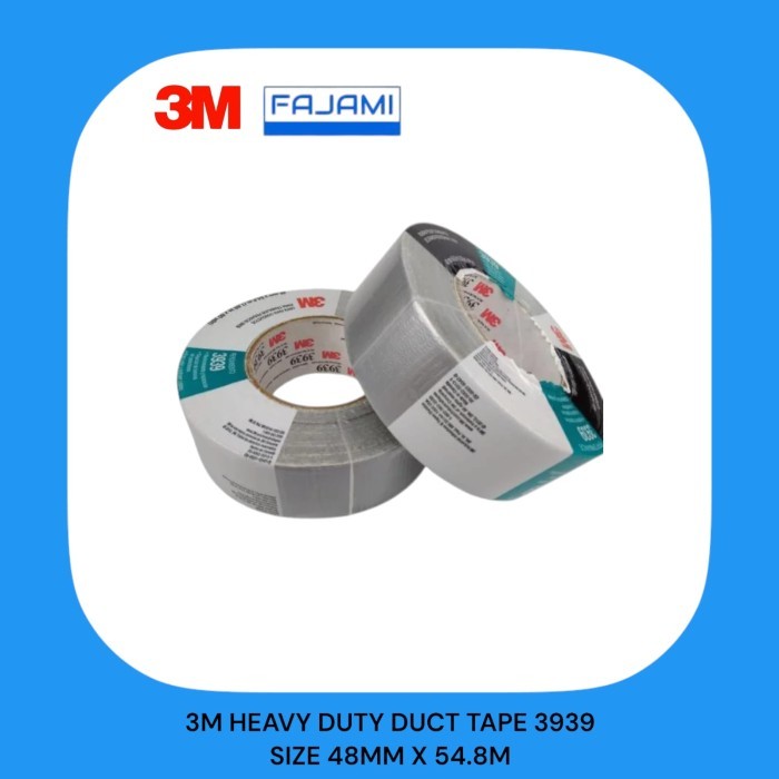 

3M Heavy Duty Duct Tape Lakban Kain 3939 Original 48mm x 54,8m