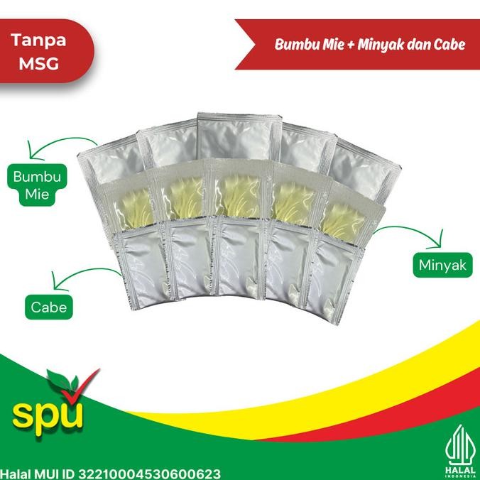 

Bumbu Mie Instan Non MSG plus Minyak dan Cabe (50 sachet) H85S