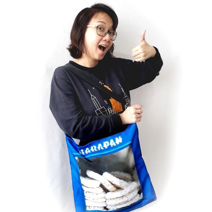 

New Shoulder Bag Kaleng Kerupuk Tas Unik Untuk Kado