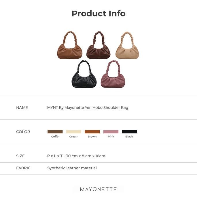 New Mayonette Yeri Hobo Tas Wanita Model Terbaru 2021 Import Korea