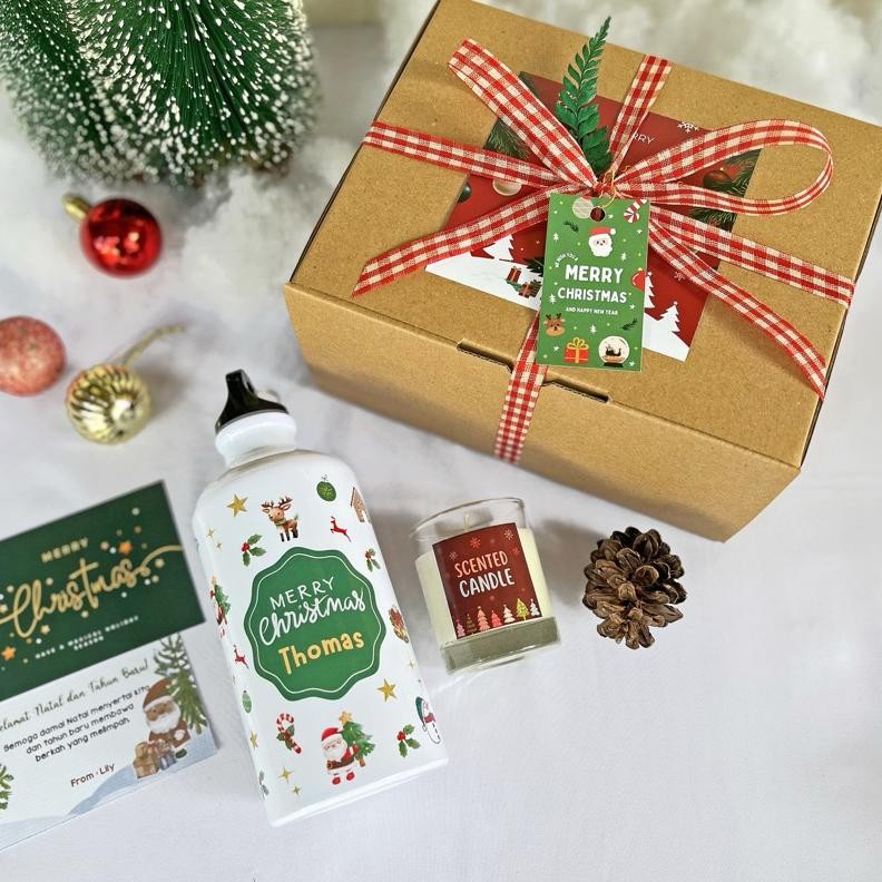 

Promo Hampers Natal Tumblr Sport 500Ml Free Custom Desain/ Kado Natal / Christmas Gift / Tumbler Natal Aestetic / Hadiah Natal / Hampers Natal Custom Asli