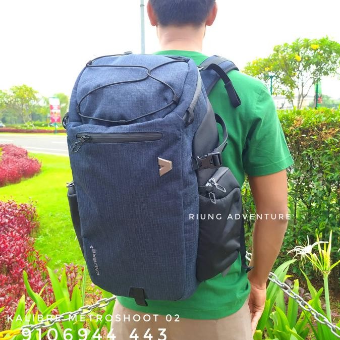 Original Tas Ransel Kamera Plus Raincover Kalibre 910694-443 Metroshoot 02
