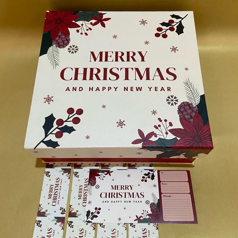 

Big Promo 12.12 Box Natal Kue Kering | Hampers Christmas Besar Asli