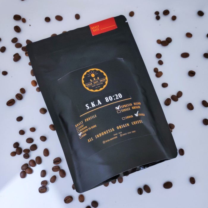 

Espresso Blend S.K.A 80:20 / Arabika : Robusta / 1 Kg