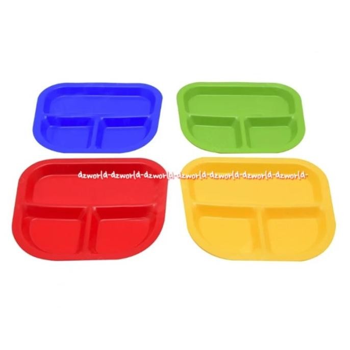

Arrow For Kids 4pcs Special Tray Piring Makan Plastik Untuk Anak Anak