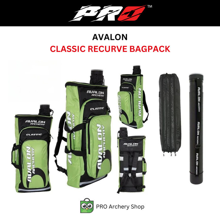 Dijuall AVALON RECURVE BACKPACK CLASSIC SOFT / TAS BUSUR PANAHAN