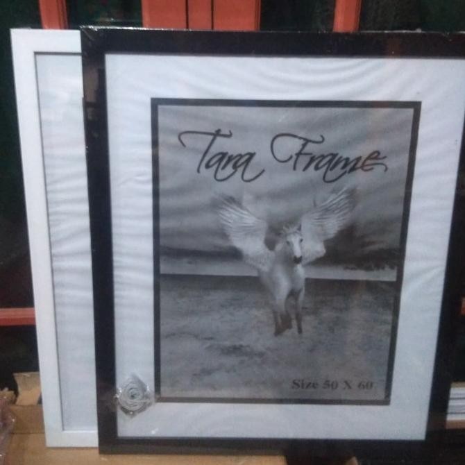 Bingkai foto frame foto figura foto 20R / 24R 50x60cm minimalis [terbaik]