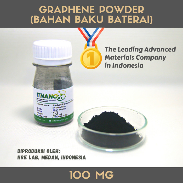 Graphene / Grafena / Reduced Graphene Oxide Serbuk - 100 mg