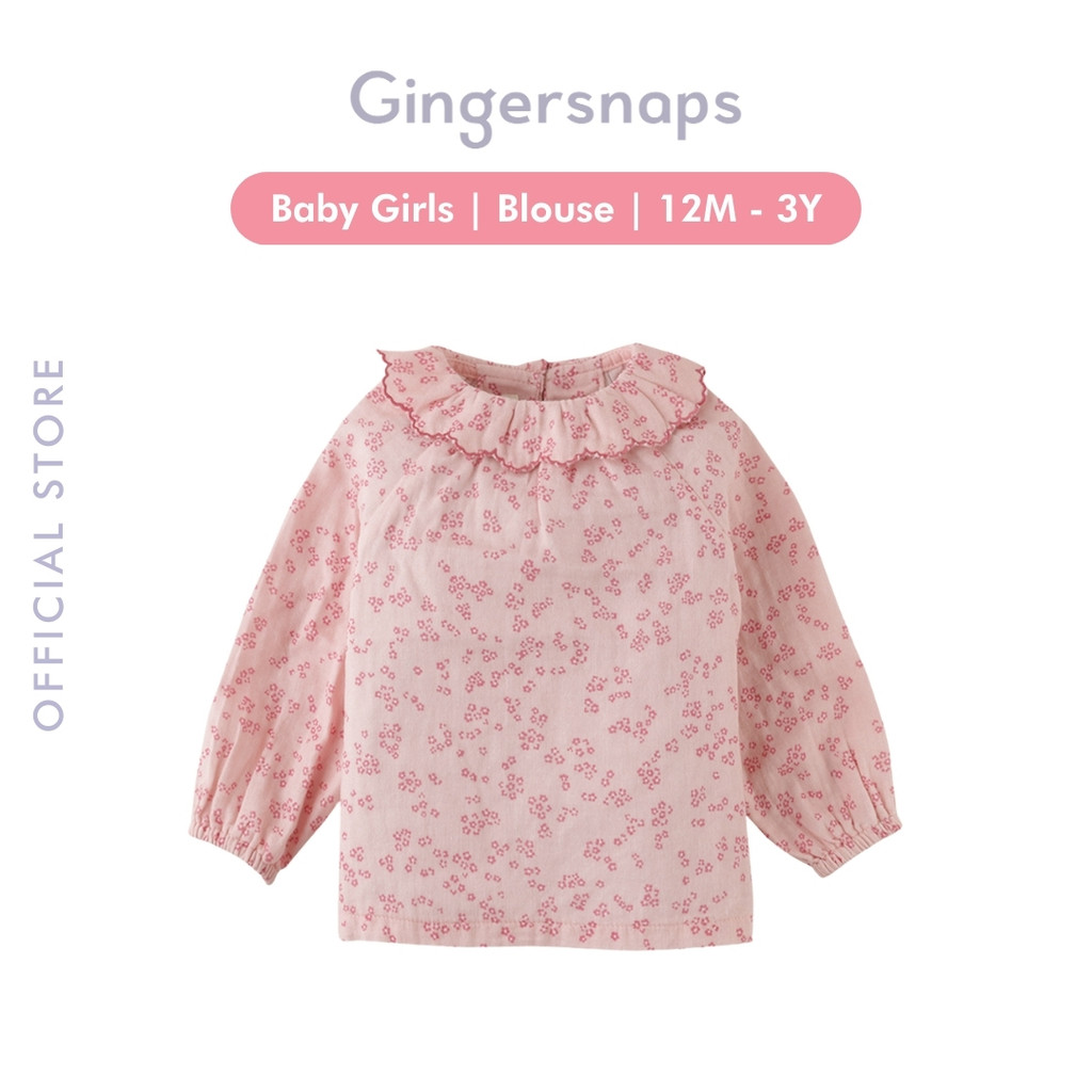 Gingersnaps Baby Magnifique Blouse - Atasan Bayi Perempuan (Pink)