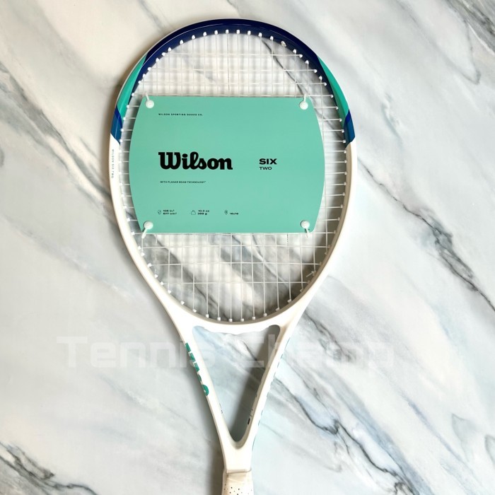 Raket Tenis Wilson SIX Two 105/Tennis Racket Wilson 289gr White