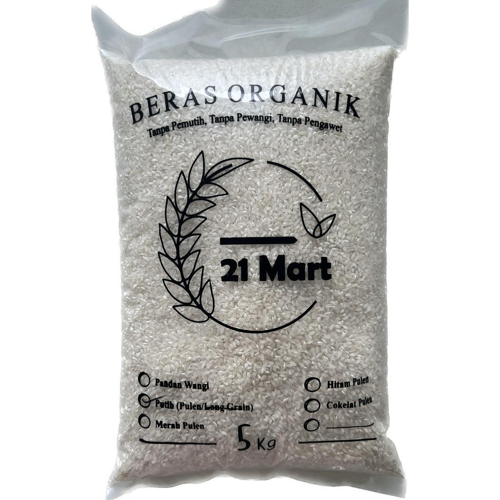 

Beras Putih Pulen - Organik - Kemasan 5kg [terbaik]