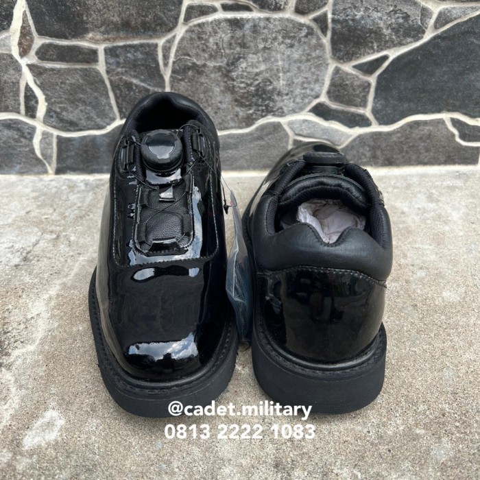 Sepatu Dinas PDH Trav Traveller Kemhan Pendek Putar [ Dial / Knob ]