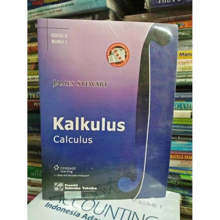 TERBARU - Kalkulus 1 calculus edisi 5.ori james stewart