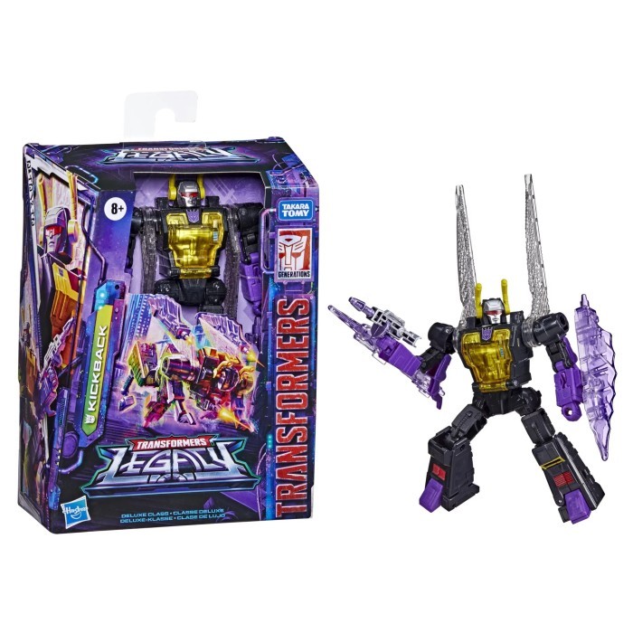 Transformers Action Figure Generations Legacy Deluxe Kickback