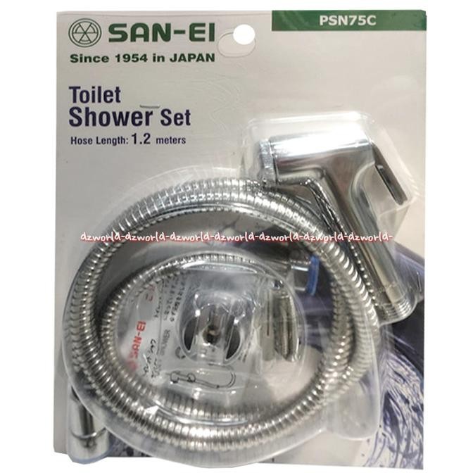 

San-Ei Toilet Shower Set PSN75C Kran Cebok Keran Untuk Toilet San ei