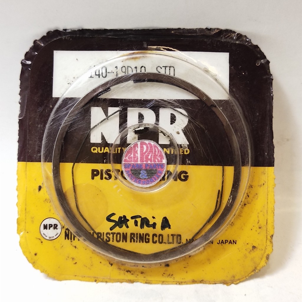 Ring seher Satria RU 120 2T 2 Tak STANDAR 00 Limited Item Barang Langka Spare Part Motor Klasik