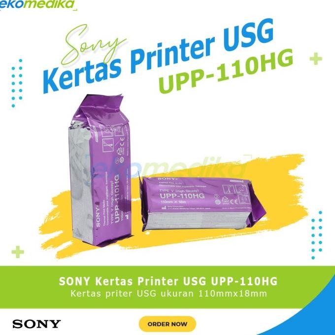 

SONY Kertas Printer USG UPP-110HG 110mmx18mm