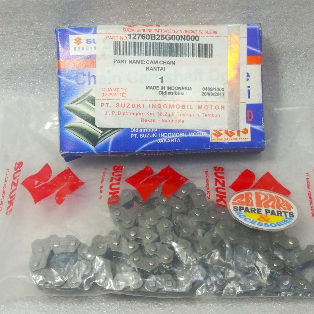 Rantai sintrik Satria fu sentrik kamprat mesin Satria Fu 150 SGP Limited Item Barang Langka Spare Pa