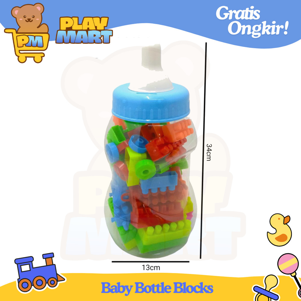 Mainan Anak Blocks Tempat Dot Bayi Mainan Anak Smart Block