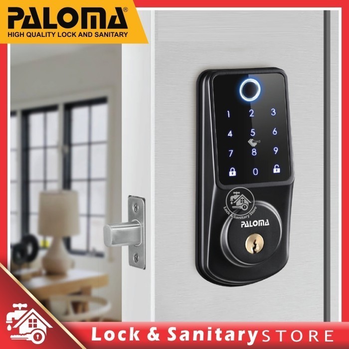 TERBARUUU Digital Lock PALOMA DLP 4121 Kunci Elektronik Smart Digital Door Lock