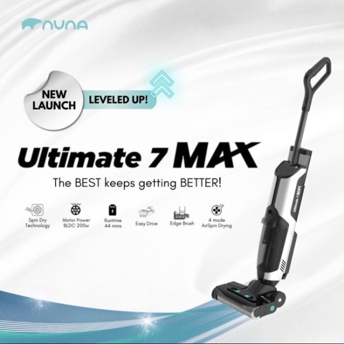 NUNA Ultimate 7 Max Cordless Vacuum Cleaner