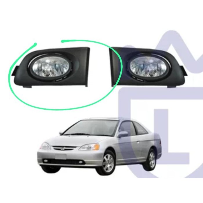 [M2P] Cover Foglamp Kanan Honda Civic Century (Second)