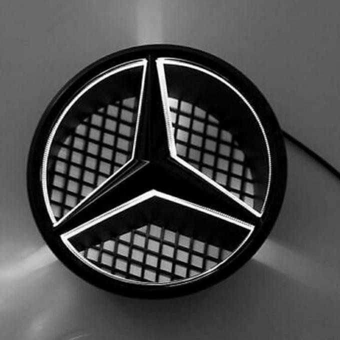 Logo Grill Depan Mercedes Benz W204 W205 Logo Grile Tengah Lampu W204