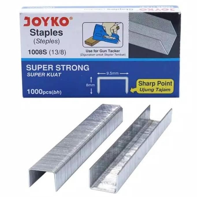 

Ready Terkini Isi Stapler Tembak Refill Gun Tacker 1008S (13/8) Joyko