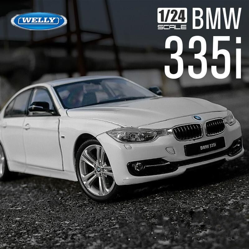 Welly 1:24 BMW Seri 3 335i Paduan Mobil Model Diecast |iKCdTAyA|