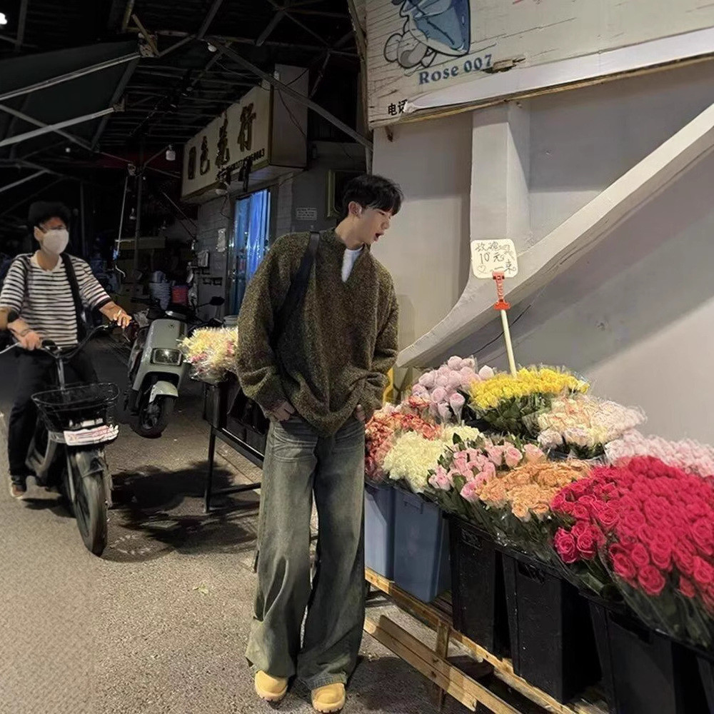 Mantel Sweater Malas Longgar