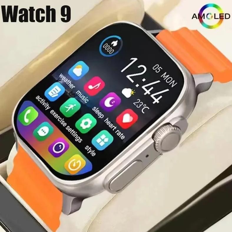 New Smart Watch 9 Ultra Gen 2 Watch Ultra IWO Watch Ultra NFC Smartwatch Series 9 Bluetooth Call 2.2