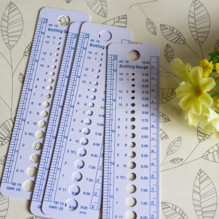 

IM951 Kniting Gauge atau Alat Pengukur Jarum Rajut GRATIS ONGKIR