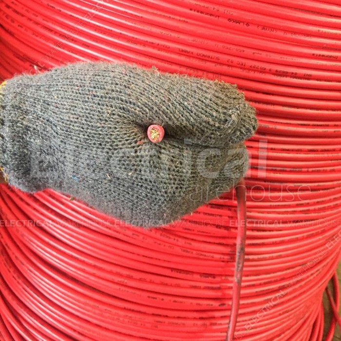 BERKUALITAS Kabel NYAF Tunggal Serabut 1x10mm2 SUTRADO ( 1 x 10 mm 10mm 1x10 )