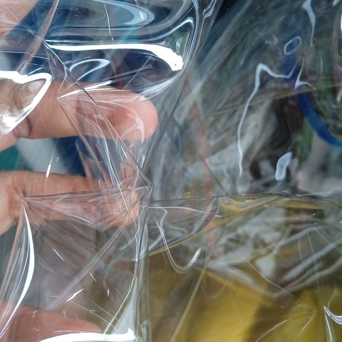 

plastik mika meteran tebal 0,7 uk 4x9