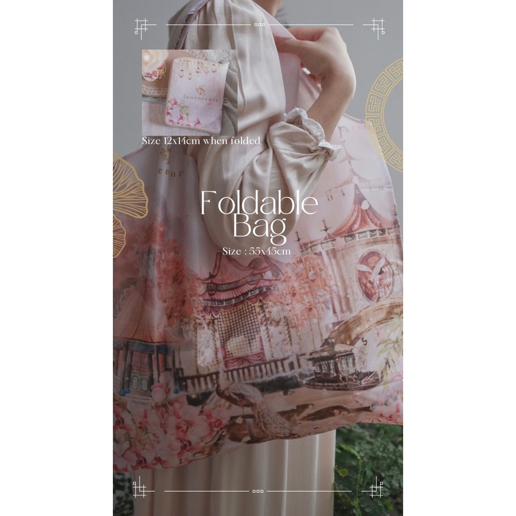 

Le Senteurs CNY Foldable Bag Tas Lipat Reuseable Bag