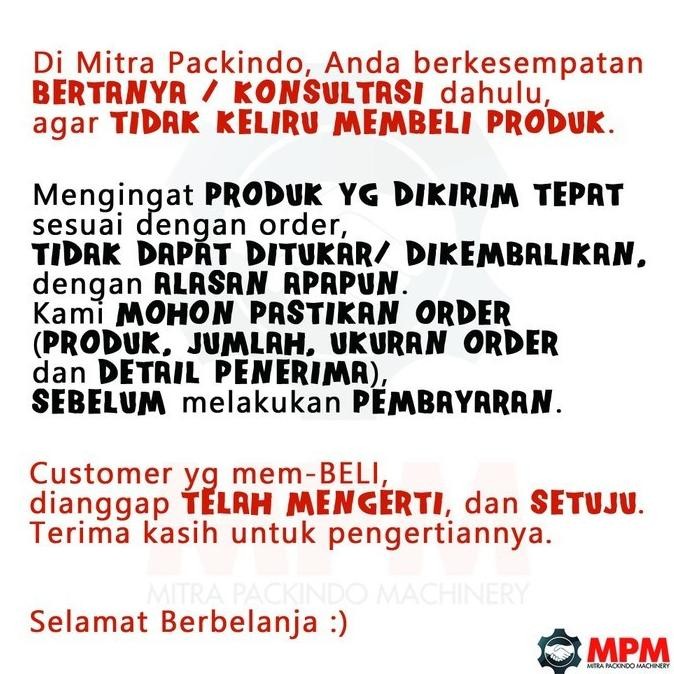 Alat strapping manual / straping band tracker tools