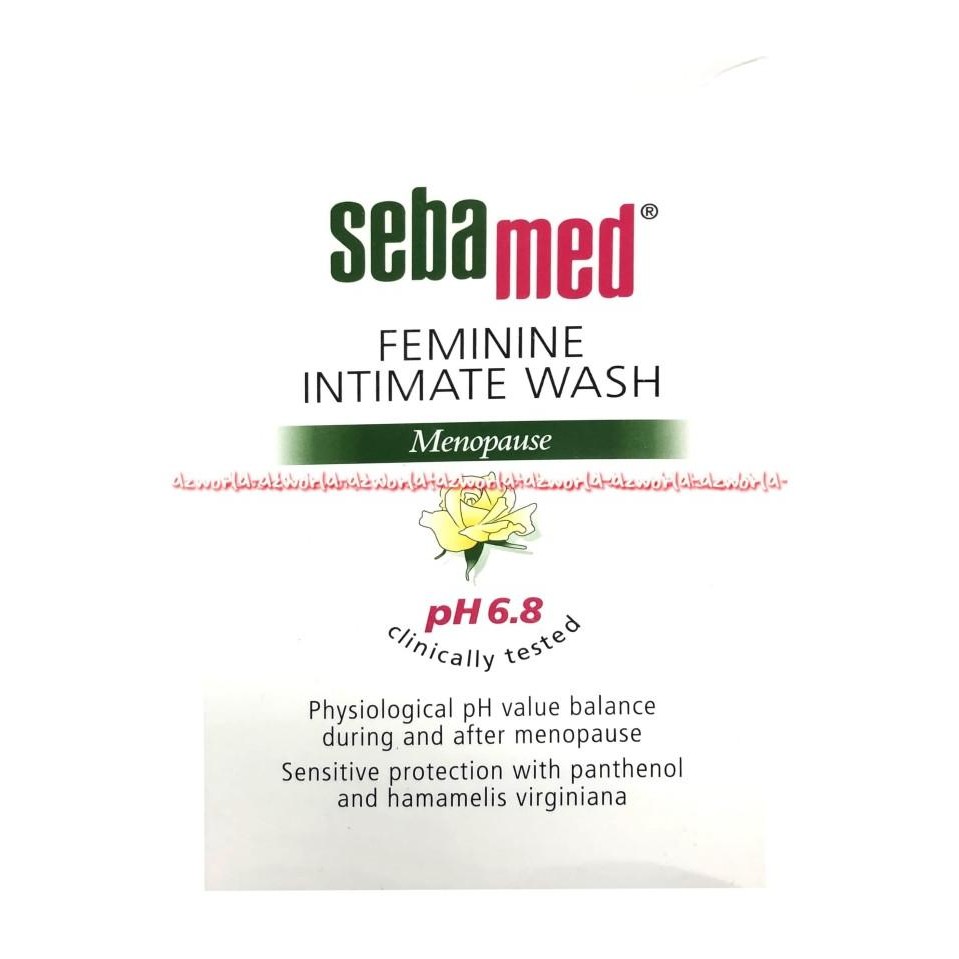 

Sebamed Feminine Intimate Wash Pembersih Kewanitaan Menopause 200ml