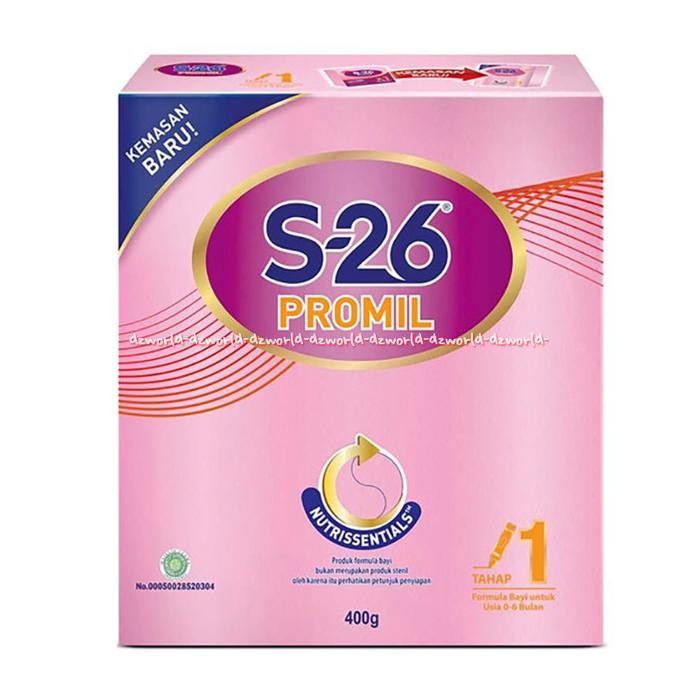 

S-26 Promil Tahap 1 Susu Formula Untuk Bayi 0-6bulan S26 400gr