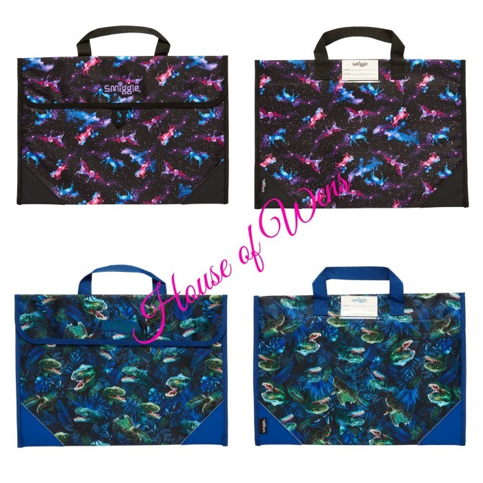 

BEBAS ONGKIR - SMIGGLE GALAXY BOOK BAG ORIGINAL - TAS MAP TAS BUKU GAMBAR