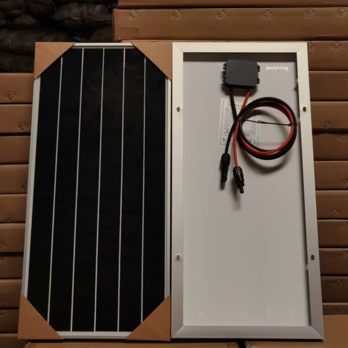 TERBARU - Solar Panel 30wp Mono Crystalline Shingled HD Maysun