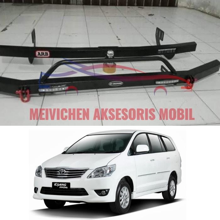 Paket Towing / Tanduk Depan Dan Towing Belakang Kijang Innova Old - Lama