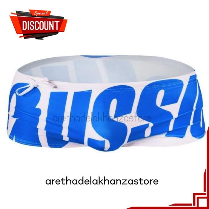 AUSSIEBUM CELANA RENANG TRUNK, CELANA RENANG PRIA BOXER BRIEF 6 WARNA HIGHT QUALITY BY ARETHA DELA K