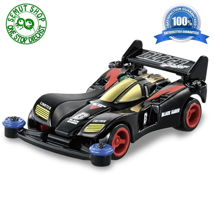 Tomica Premium Unlimited Black Saber Bakusou Kyoudai Tamiya Mini 4WD
